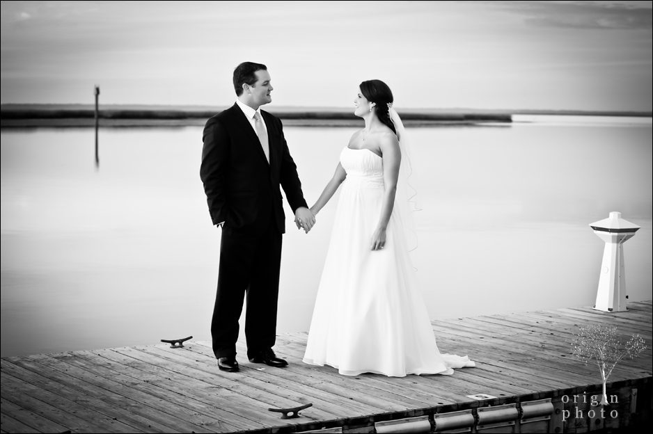 wedding black and white photograph