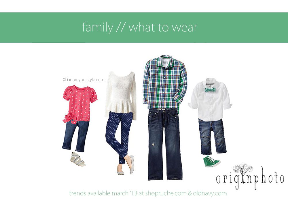 March 2013 what to wear Family